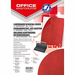 Okładki do bindowania karton A4 250gsm - Okładki do laminatorów i bindownic - miniaturka - grafika 1