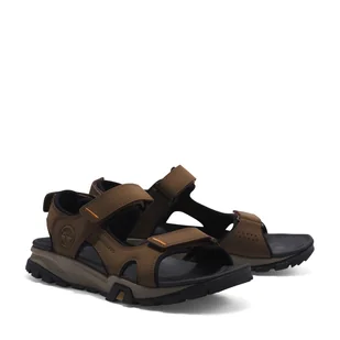 Męskie Sandały TIMBERLAND LINCOLN PEAK STRAP SANDAL TB0A5T489681 – Brązowy - Sandały męskie - miniaturka - grafika 1