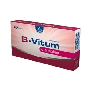 B-Vitum Complex, 60 tabletek - Układ nerwowy - miniaturka - grafika 1
