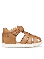 Buty dla chłopców - Geox Sandały B Sandal Macchia Boy B254VA 000CL C6627 Brązowy - miniaturka - grafika 1
