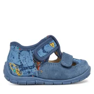 Buty dla chłopców - Kapcie Froddo Classic Slippers G1700412-3 M Niebieski - miniaturka - grafika 1