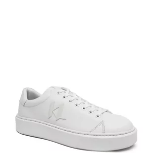 Karl Lagerfeld Skórzane trampki MAXI KUP Monogram Injekt Lo - Trampki męskie - miniaturka - grafika 1
