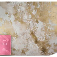 Fototapety - FOTOTAPETA DO SYPIALNI ABSTRAKCJA BETON ZŁOTO STYL GLAMOUR MURAL 400x280 - miniaturka - grafika 1