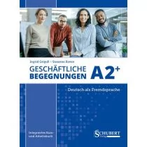 Geschäftliche Begegnungen A2+ - Książki do nauki języka niemieckiego - miniaturka - grafika 1