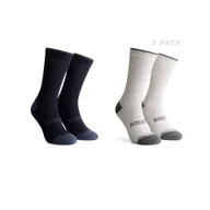 Skarpetki kolarskie - Skarpetki zimowe unisex Rogelli Merino z owczej wełny 2-pack - miniaturka - grafika 1