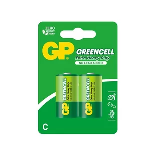 GP Cynkowo-chlorkowa GREENCELL C R14 1.5V 14G-U2 - Baterie i akcesoria - miniaturka - grafika 4