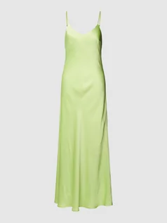 Sukienki - Sukienka midi z regulowanymi, cienkimi ramiączkami model ‘REGI’ - grafika 1