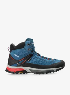 Buty turystyczne męskie Meindl Top Trail Mid GTX - petrol/red - Buty trekkingowe męskie - miniaturka - grafika 1
