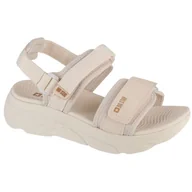 Sandały damskie - Sandały Big Star Sandals RR274A076 beżowy - miniaturka - grafika 1