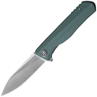 Noże - Nóż składany Petrified Fish Forward PF-818 DS - Green/Satin - miniaturka - grafika 1