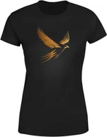 Koszulki i topy damskie - Koszulka damska Złoty Orzeł w locie elegancki T-shirt damski - miniaturka - grafika 1