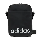 Torby męskie - Saszetka adidas Linear Org JE8341 Czarny - miniaturka - grafika 1