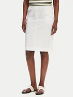 Spódnice - Olsen Spódnica ołówkowa 16001367 Biały Slim Fit - miniaturka - grafika 1