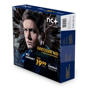 nc+ ITI VISION Dekoder ITI VISION 2851S z usługą telewizja na kartę 130 kanałów,1 m-c na start z Canal +) TNK3_1MPL 2851S - Akcesoria TV-SAT - miniaturka - grafika 1