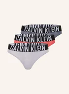 Majtki damskie - Calvin Klein Figi, 3 Szt. pink - miniaturka - grafika 1
