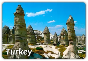 TURCJA - Kapadocja - Krajobraz - Magnes na lodówkę - Magnesy - miniaturka - grafika 1