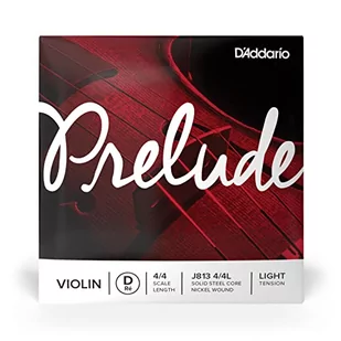 D'Addario D'Addario Prelude pojedynczy sznur D, waga 4/4, lekkie napięcie J813 4/4L - Akcesoria do instrumentów smyczkowych - miniaturka - grafika 1