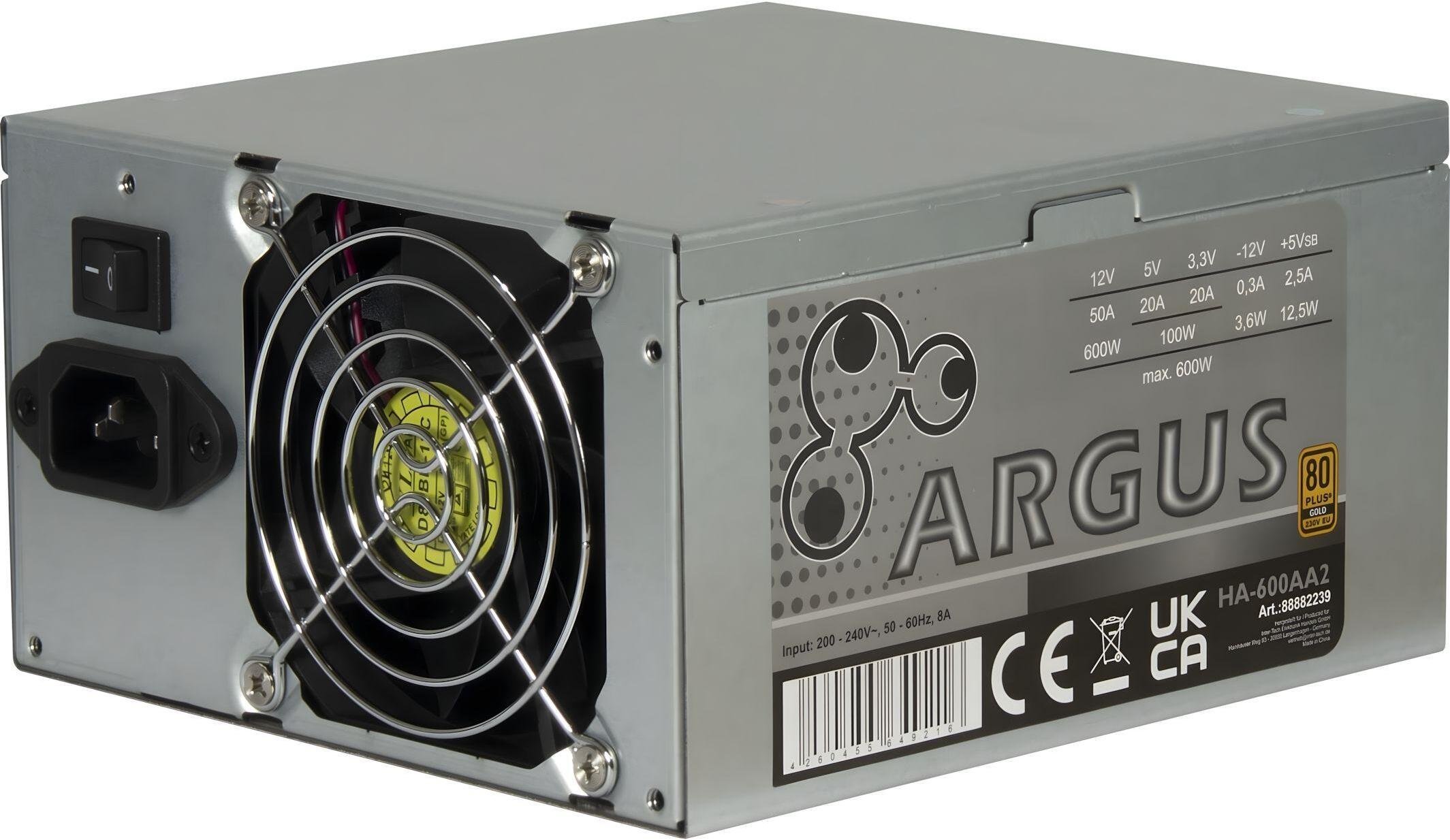 Inter-Tech Argus 600AA2 PSU for 2U Rack case 600W