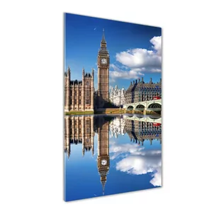 Foto obraz szkło akryl pionowy Big Ben Londyn - Obrazy i zdjęcia na płótnie - miniaturka - grafika 1