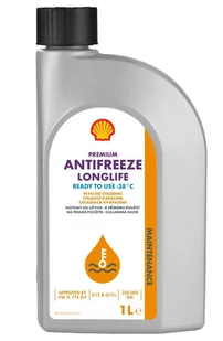 SHELL Premium Antifreeze Longlife 774 D-F 1L - płyn chłodniczy czerwony G12/G12+ - Płyny chłodnicze - miniaturka - grafika 1