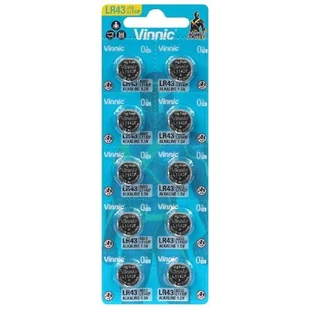 Vinnic 2x Bateria Alkaliczna G12 / AG12 /L1142/LR4 - Baterie i akcesoria - miniaturka - grafika 1