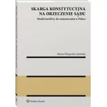 Skarga konstytucyjna na orzeczenie sądu Marta Kłopocka-Jasińska - Prawo Skarga konstytucyjna na orzeczenie sądu Marta Kłopocka-Jasińska - Prawo - miniaturka - grafika 1