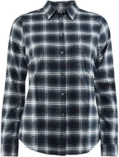 Fjallraven Damska koszulka Övik Flannel W Long Sleeved T-shirt niebieski granatowy XS - Koszulki i topy damskie - miniaturka - grafika 1