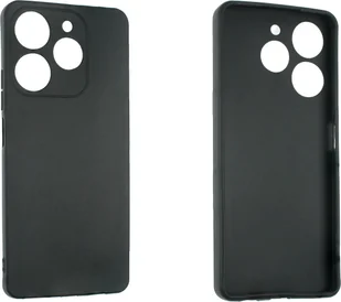 caseroxx ochronne etui TPU kompatybilne z Tecno Mobile Spark 10 Pro, gumowe etui na telefon komórkowy czarne - Etui i futerały do telefonów - miniaturka - grafika 1