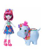 Lalki dla dziewczynek - Mattel Enchantimals Theme Pack Hedda Hip GFN56 - miniaturka - grafika 1