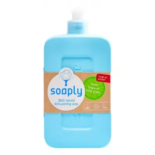 Soaply Płyn do mycia naczyń limonka eco 500 ml - Środki do zmywarek - miniaturka - grafika 1