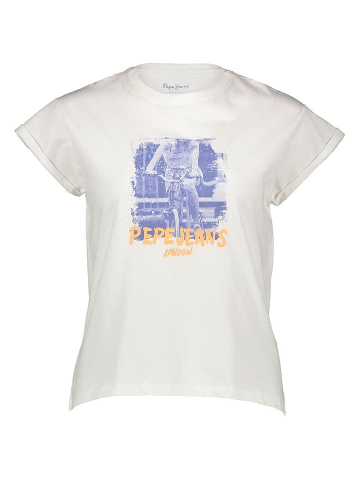 Pepe Jeans Koszulka w kolorze białym