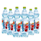 Woda - Kubuś Waterrr Napój o smaku truskawki 1,5 l x 6 sztuk - miniaturka - grafika 1