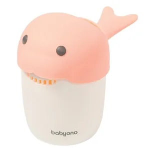 BabyOno Kubek do mycia głowy Wieloryb 6O37ED 6O37ED SAM One size - Inne akcesoria do pielęgnacji dzieci - miniaturka - grafika 1
