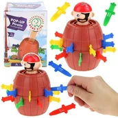 Gry planszowe - Urwiskowo, gra zręcznościowa szalony pirat w beczce pop up - miniaturka - grafika 1