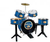 Instrumenty muzyczne dla dzieci - Reig 0727 Golden Drums perkusja 2007 - miniaturka - grafika 1