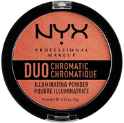 Rozświetlacze do twarzy i ciała - NYX Professional Makeup Duo rozświetlacz do twarzy twilight tint, 7,2 g - miniaturka - grafika 1