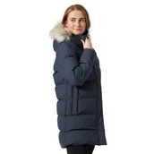 Kurtki damskie - Damska kurtka zimowa Helly Hansen Blossom Puffy Parka navy - XS - miniaturka - grafika 1