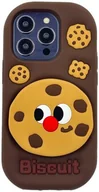 Etui i futerały do telefonów - ETUI CASE 3D BISCUIT Z PODSTAWKĄ IPHONE 16 standard - miniaturka - grafika 1