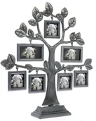 Ramki na zdjęcia - Drzewko genealogiczne srebrne FT08 - miniaturka - grafika 1