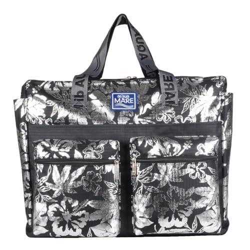 Aqua di Mare 22914 damska torba plażowa, czarne