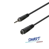 Kable - Kabel audio Jack 3.5mm stereo / gniazdo Jack 3.5mm stereo 3m Roxtone SACC260L3 - miniaturka - grafika 1
