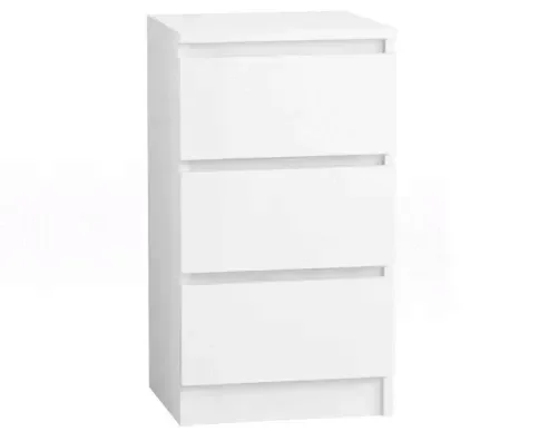 Komoda 40 cm 3 szuflady biała
