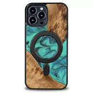 Etui i futerały do telefonów - Etui Bewood Unique na iPhone 13 Pro Max - Turquoise z MagSafe - miniaturka - grafika 1