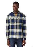 Koszule męskie - WRANGLER WESTERN SHIRT STONE GREEN W5B4MTG53 4XL - miniaturka - grafika 1