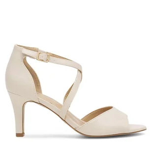 Sandały Clara Barson Deborah LS5953-02 Beżowy - Sandały damskie - miniaturka - grafika 1