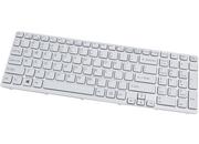 Klawiatury do laptopów - SONY Biała Klawiatura Do SVE1513X9RB SVE1513Y1ESI - miniaturka - grafika 1