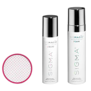 Sigma BRUSH CLEANSER TRIO SigMagic - Zestaw do czyszczenia pędzli - Pozostałe akcesoria do makijażu - miniaturka - grafika 2