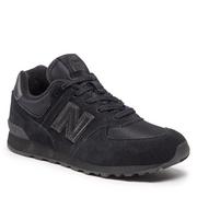 Moda i Uroda OUTLET - Sneakersy New Balance - GC574EVE Czarny - miniaturka - grafika 1