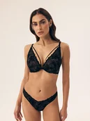 Biustonosze - Biustonosz push-up Bree Esotiq czarny 75C - miniaturka - grafika 1