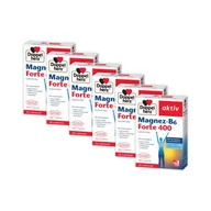 Witaminy i minerały - 6x Doppelherz® aktiv Magnez-B6 FORTE 400, 6x30 tabletek ZESTAW - miniaturka - grafika 1